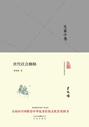 《大家小书：唐代社会概略》黄现璠/大家小书精装本/epub+mobi+azw3插图