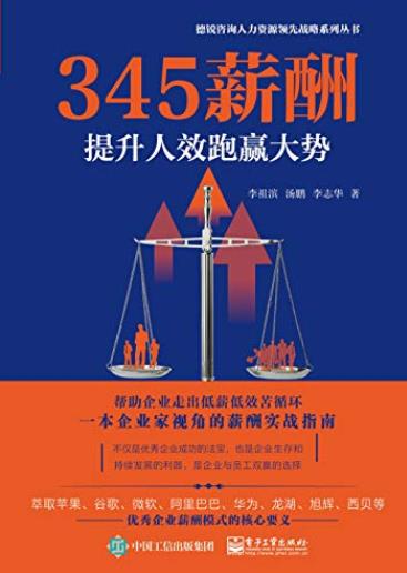 《345薪酬》李祖滨/有高度接地气的人力资源管理书籍/epub+mobi+azw3插图