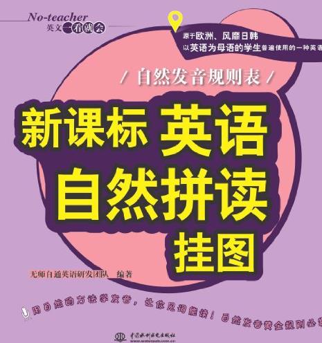 《新课标英语自然拼读挂图》/自然发音规则表/epub+mobi+azw3插图