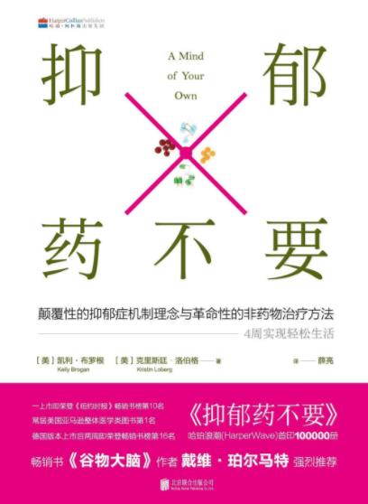 《抑郁药不要》布罗根/强烈推荐的非药物治疗法/epub+mobi+azw3插图